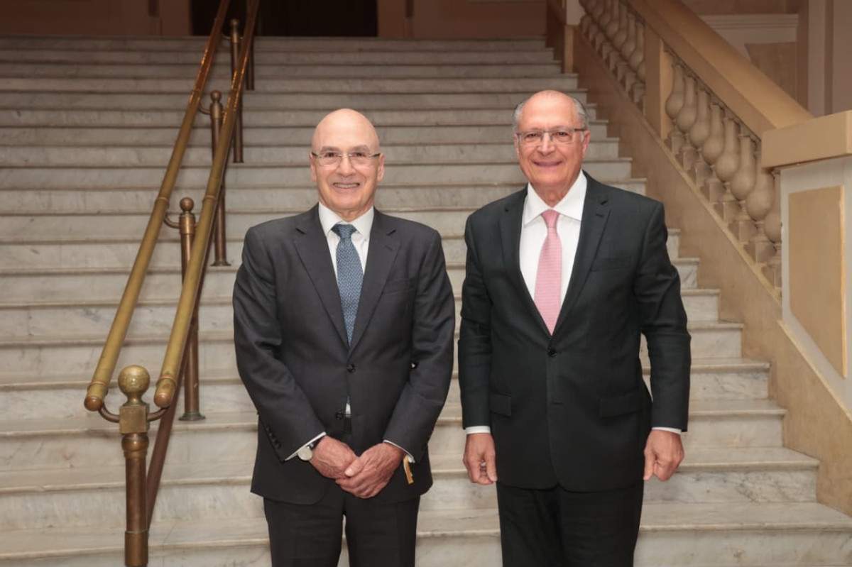 Antonio Florencio de Queiroz Junior recebe o Vice-presidente Geraldo Alckmin