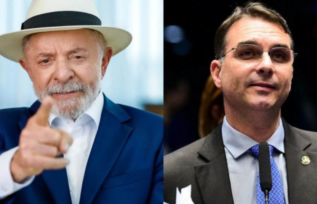 Datafolha mostra Lula com 48% e Fl&aacute;vio Bolsonaro com 43% no 2&ordm; turno