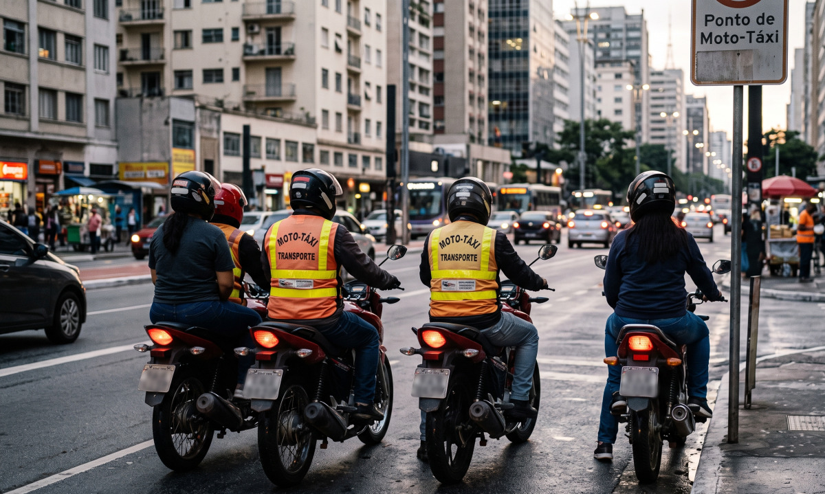 Projeto prop&otilde;e cadastro estadual de mototaxistas