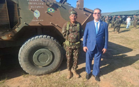 Presidente do TRE‑RJ acompanha exerc&iacute;cio operacional promovido pelo Comando Militar do Leste
