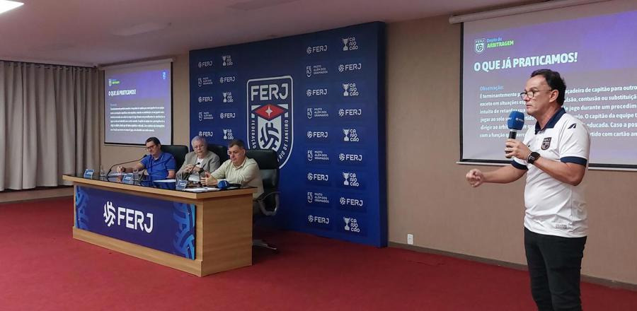 Departamento de Arbitragem da FFERJ promove 'Workshop Arbitragem'