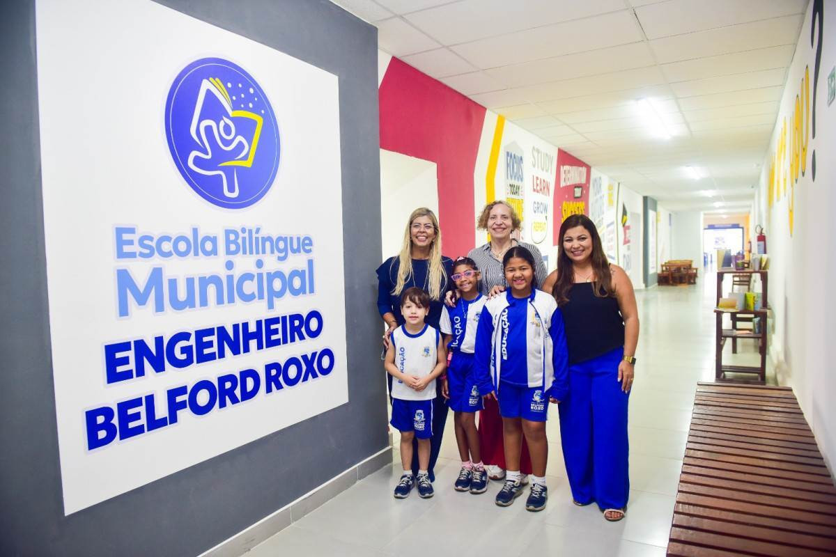 Aulas de imers&atilde;o t&ecirc;m in&iacute;cio na Escola Bil&iacute;ngue de Belford Roxo