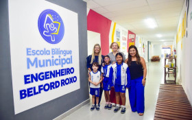 Aulas de imers&atilde;o t&ecirc;m in&iacute;cio na Escola Bil&iacute;ngue de Belford Roxo