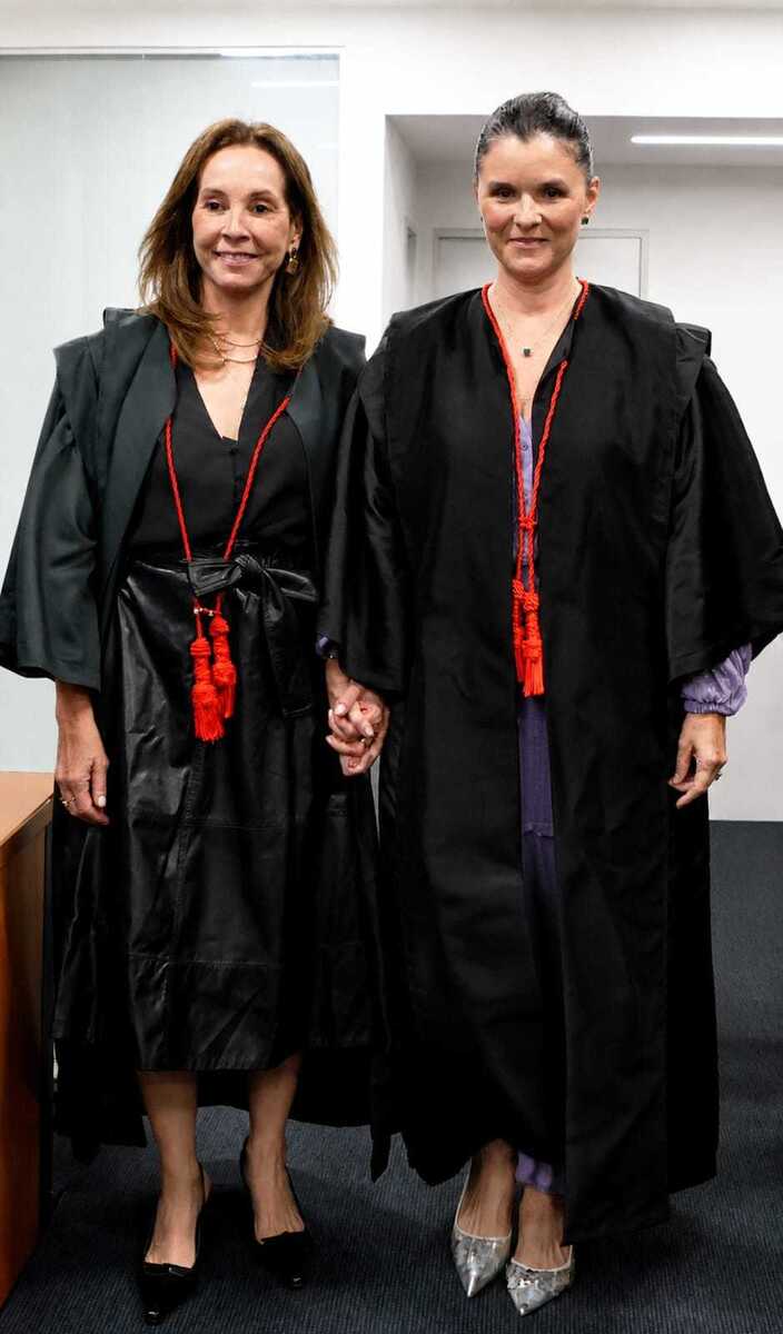 As desembargadoras Jacqueline Montenegro e Tathiana de Carvalho Costa