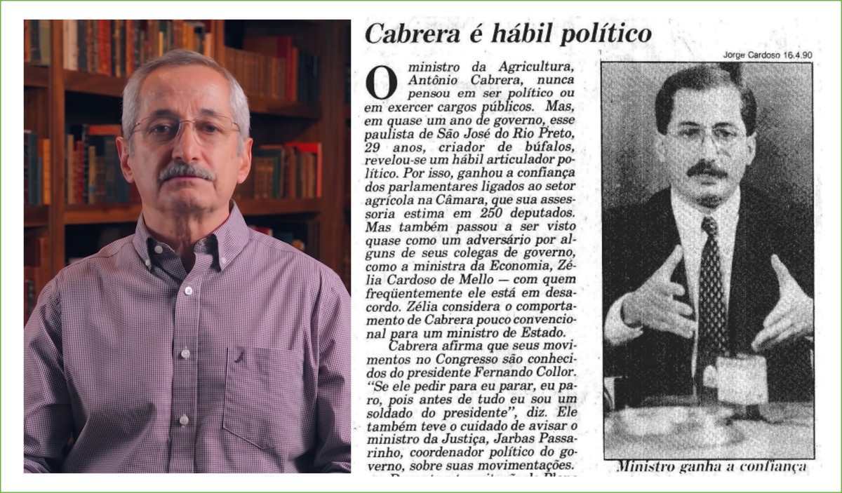 Ex‑ministro da Agricultura de Collor busca na Justi&ccedil;a validar filia&ccedil;&atilde;o ao partido Novo