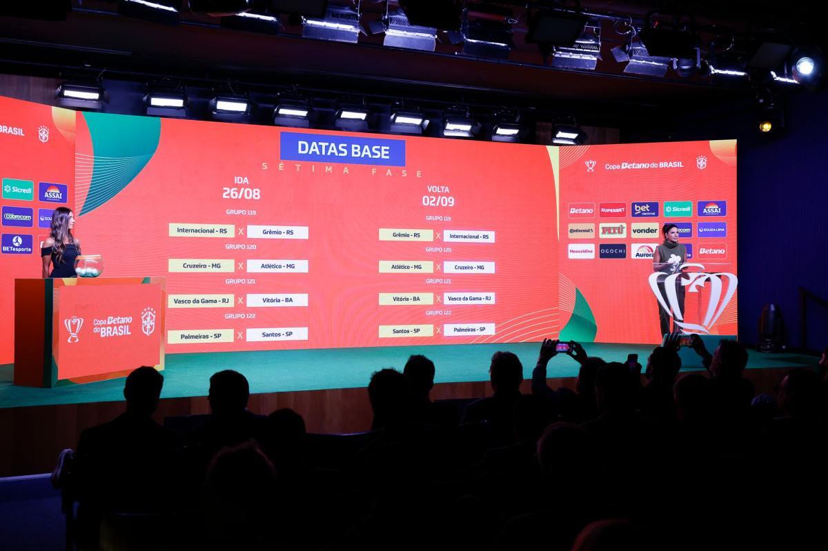 Copa do Brasil 2026 define confrontos das quartas de finais da competi&ccedil;&atilde;o