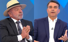 BTG/Nexus: Lula e Fl&aacute;vio Bolsonaro empatam na margem de erro nos dois turnos