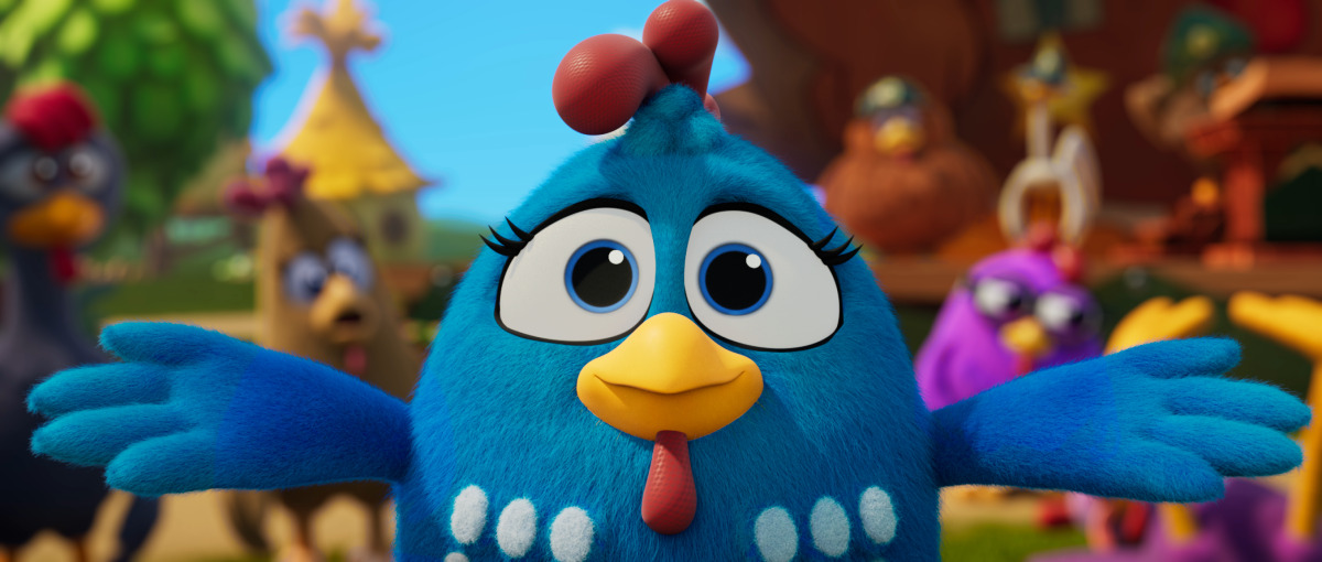 A galinha dos ovos de ouro se aventura nas anima&ccedil;&otilde;es 3D