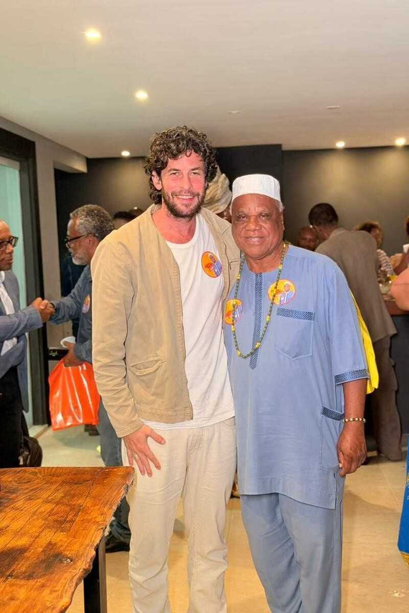 Paulo Dimantas de Farias com Ivanir dos Santos