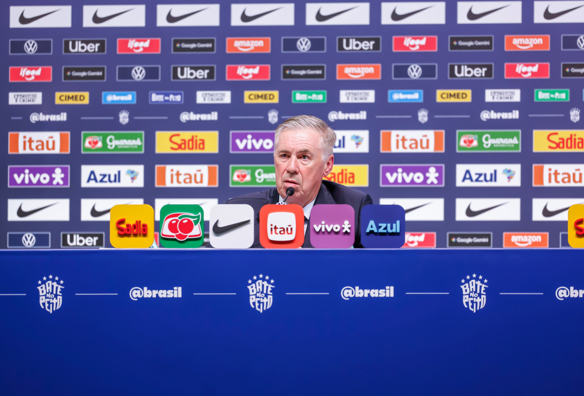 Ancelotti anuncia convoca&ccedil;&atilde;o para amistosos com Austr&aacute;lia e &Iacute;ndia