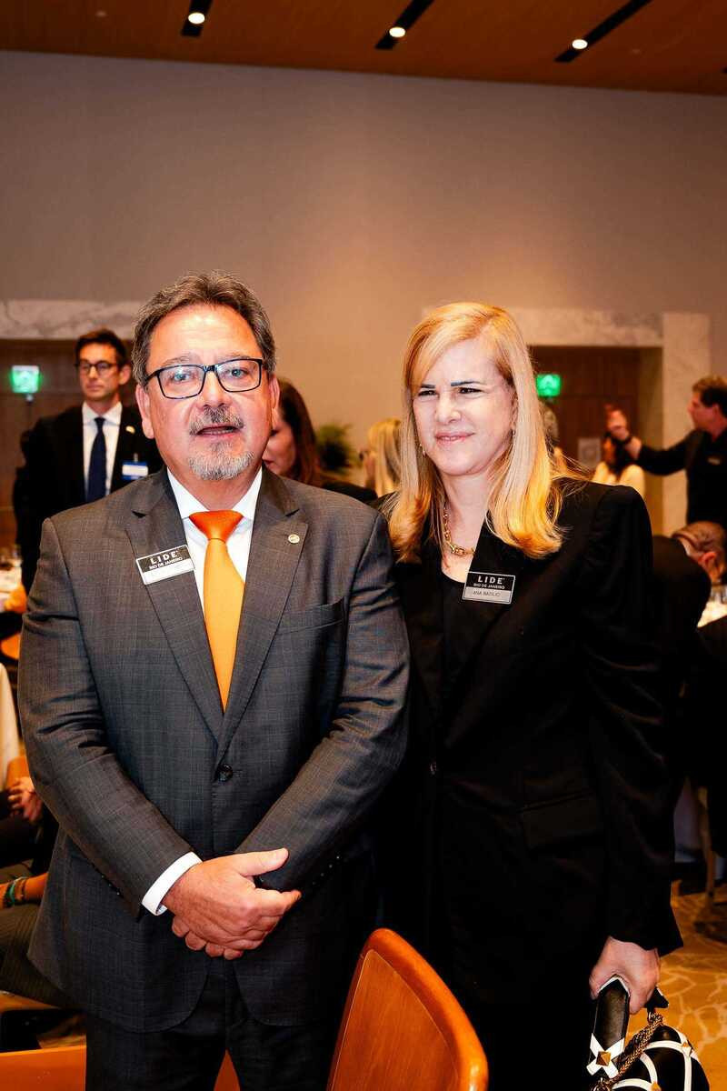 O procurador-geral de Justiça do RJ, Antonio José Campos Moreira, com a presidente da OAB-RJ, Ana Basilio