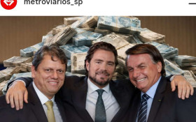 Justi&ccedil;a manda Sindicato apagar post com Tarc&iacute;sio, Vorcaro e Bolsonaro