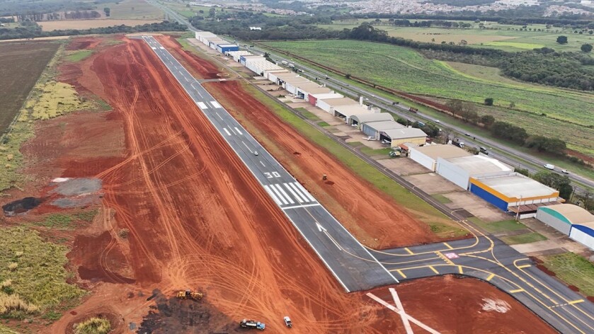 Americana conclui obras e amplia o uso do aeroporto