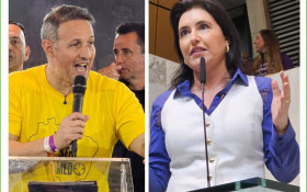 Derrite e Simone lideram arrecada&ccedil;&atilde;o na disputa pelo Senado em S&atilde;o Paulo