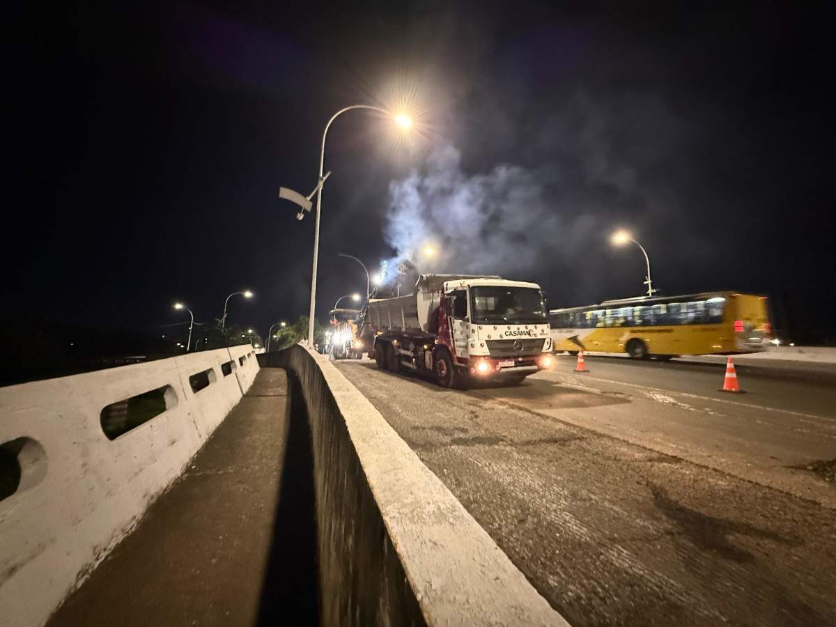 Ap&oacute;s chuvas, Americana retoma as obras da 1&ordf; etapa da reforma do Viaduto Centen&aacute;rio