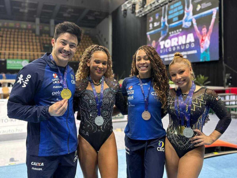 Brasil brilha na Copa do Mundo de Gin&aacute;stica Art&iacute;stica