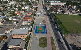 Prefeitura de Caxias entrega obras feitas no Canal Roncador
