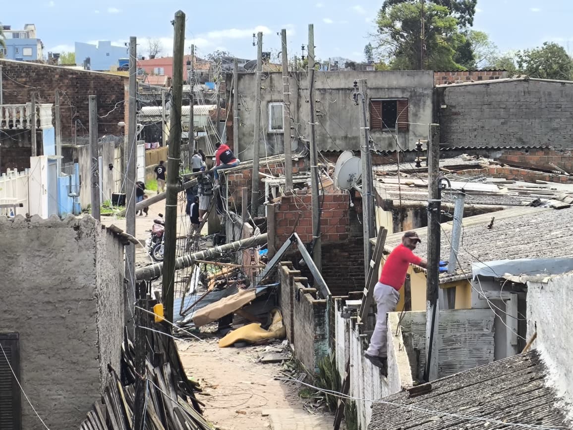 Temporais no RS afetaram 151 munic&iacute;pios e deixaram quatro mortos