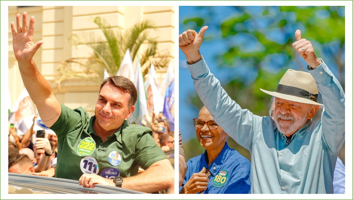 Lula lidera em onze estados, Fl&aacute;vio em onze, com cinco empates
