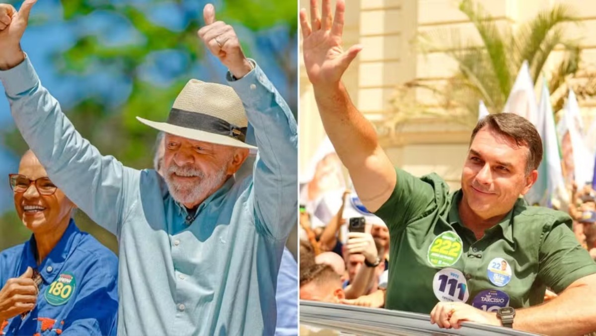 Lula e Fl&aacute;vio Bolsonaro realizam &uacute;ltimos atos de campanha em S&atilde;o Paulo