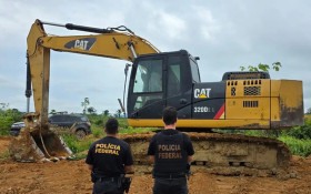PF combate explora&ccedil;&atilde;o ilegal de ouro em Tucum&atilde;, no Par&aacute;