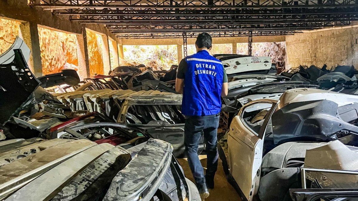 Opera&ccedil;&atilde;o Desmonte interdita 4 ferro-velhos