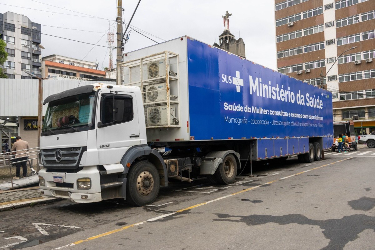 Carreta da Sa&uacute;de refor&ccedil;a atendimento &agrave;s mulheres