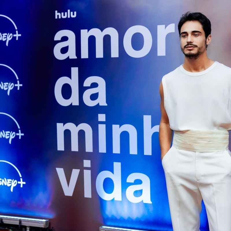 Danilo Mesquita deu entrevista antes da festa