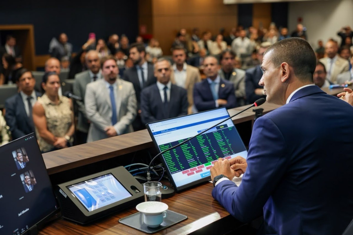 Em discurso na Alerj, Ruas defende uni&atilde;o entre Poderes