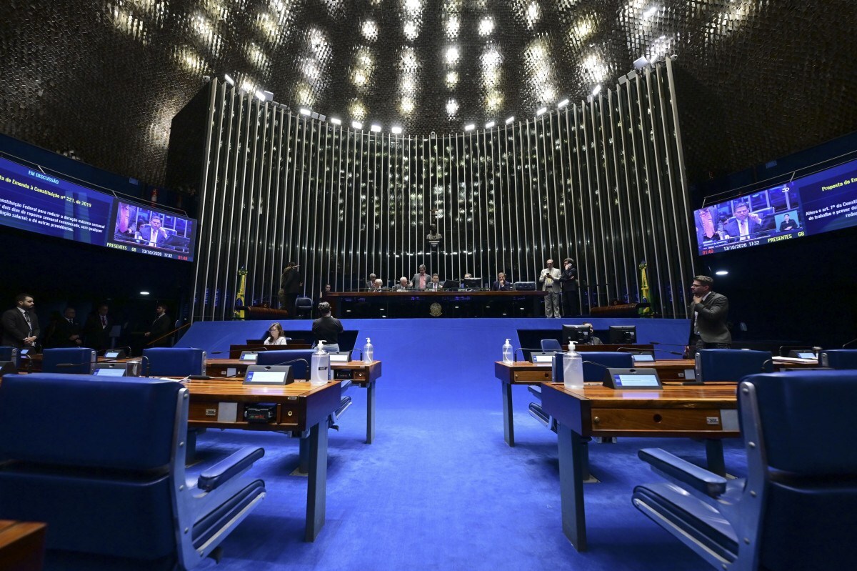 Plen&aacute;rio do Senado vota PEC do fim da escala 6x1 nesta quarta-feira