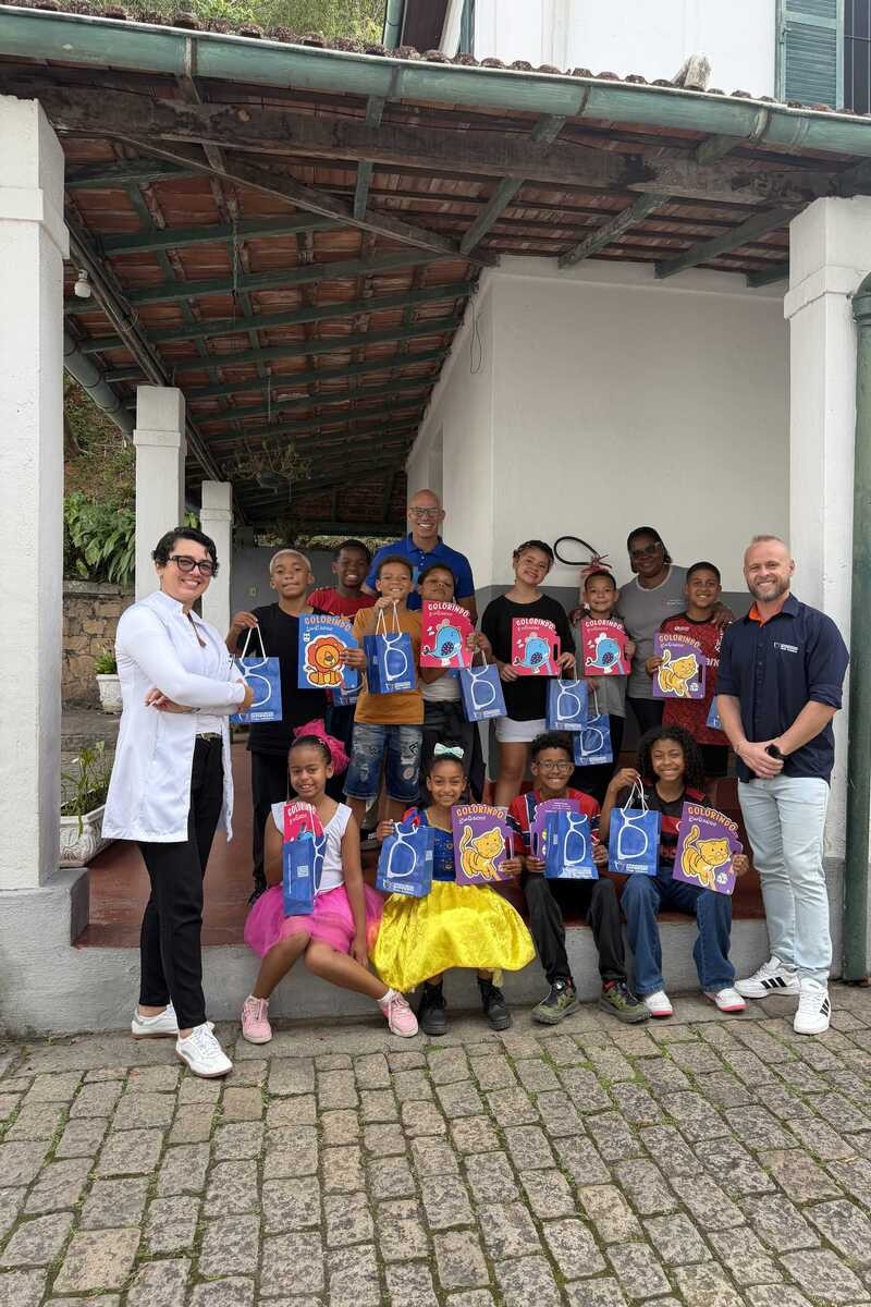 Projeto Crian&ccedil;a de Vis&atilde;o beneficia crian&ccedil;as em Petr&oacute;polis com a&ccedil;&atilde;o de sa&uacute;de visual