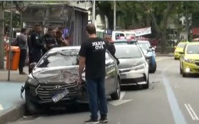 Persegui&ccedil;&atilde;o com tiroteio em Botafogo acaba com suspeito de assaltar arque&oacute;loga morto