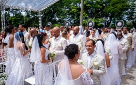 Prefeitura de Duque de Caxias promove casamento gratuito de 60 casais do munic&iacute;pio