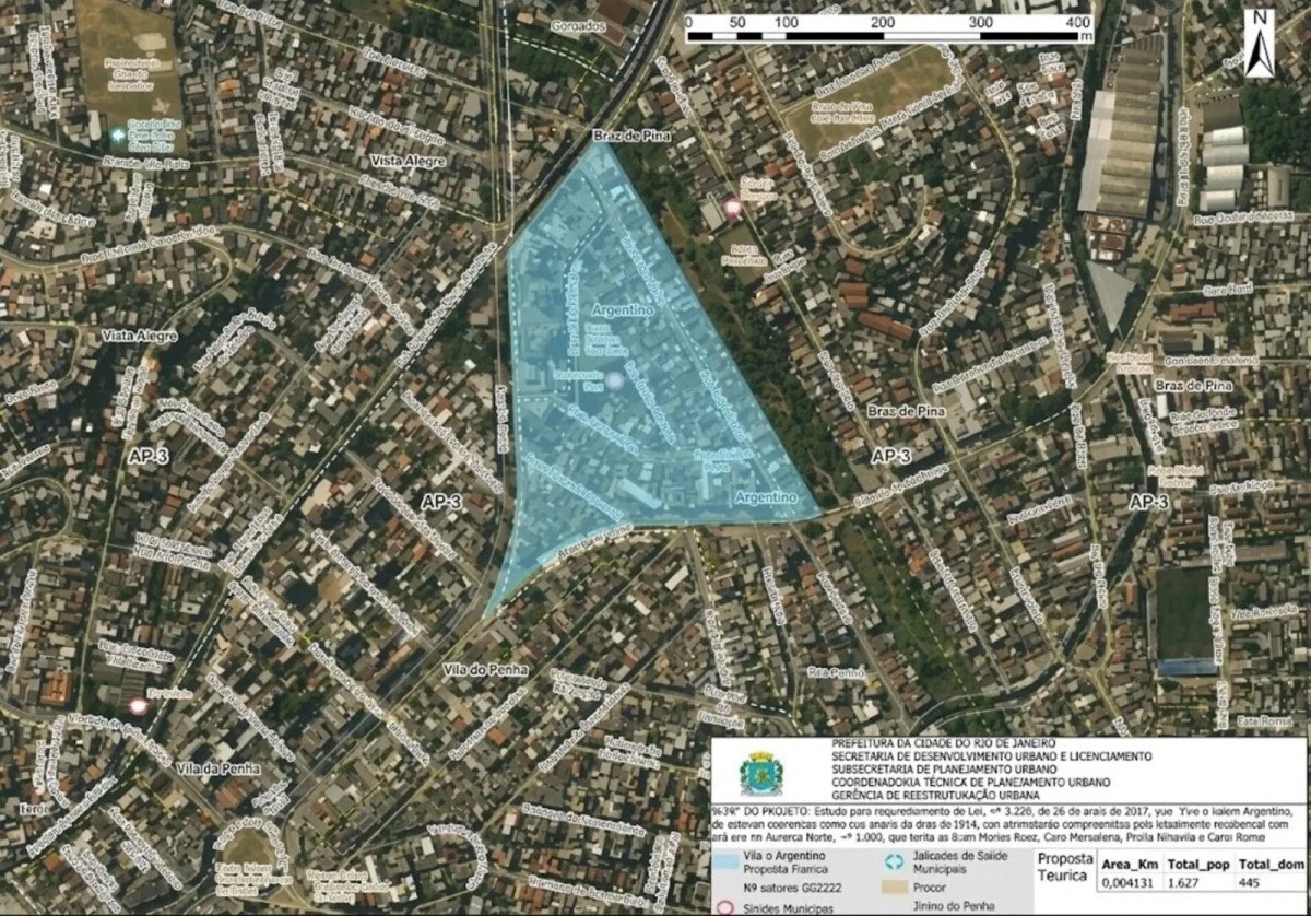 Argentino &eacute; oficializado como novo bairro do Rio
