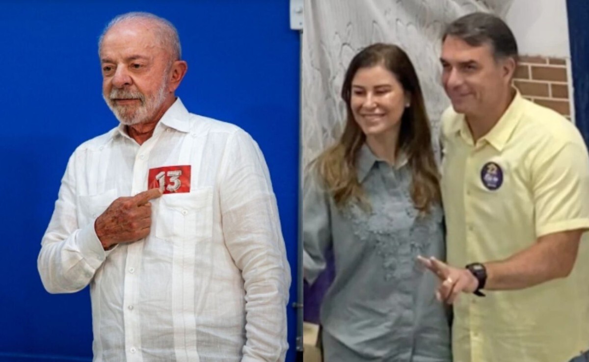 Lula se emociona com mobiliza&ccedil;&atilde;o popular e Fl&aacute;vio Bolsonaro defende que &eacute; 'hora da mudan&ccedil;a'; candidatos aguardam resultado
