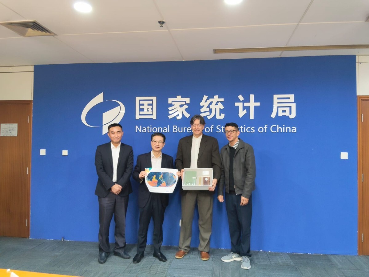 IBGE e China avan&ccedil;am na coopera&ccedil;&atilde;o t&eacute;cnica bilateral