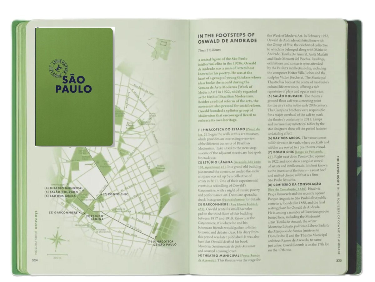 Louis Vuittonlan&ccedil;a novoCity Guide S&atilde;o Paulo